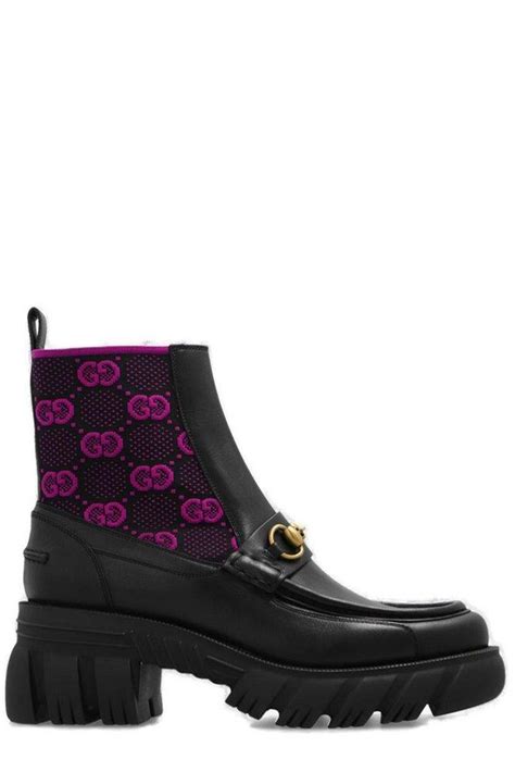 chunky gucci boots